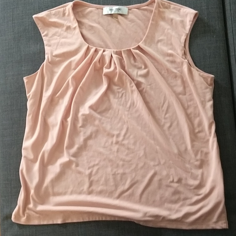Jones Studio - Powder Pink top - Size L